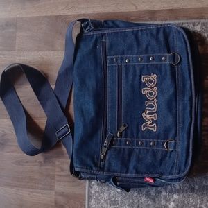 MUDD denim bag Vintage Y2K 90's Messenger Bag